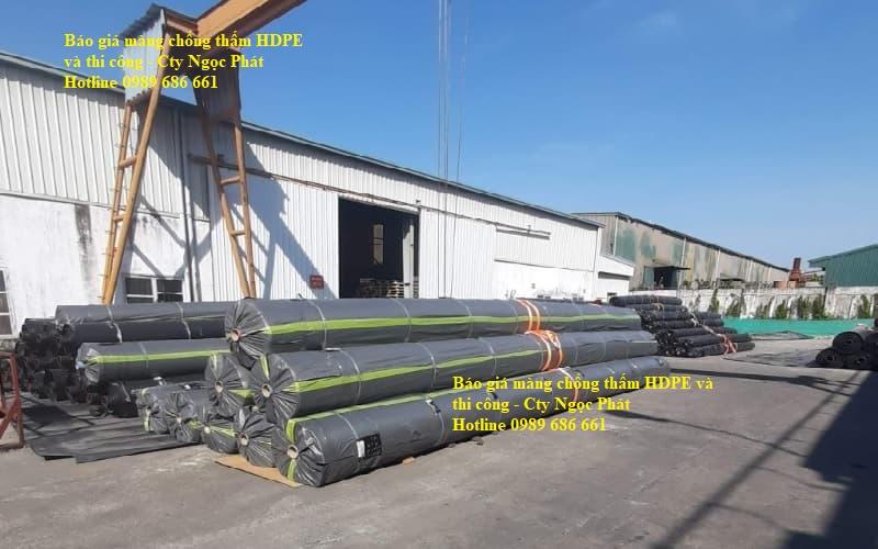 Báo giá màng chống thấm HDPE chất lượng cao cho mọi dự án